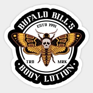 The Silence16 The Silence of the Lambs Buffalo Billis Est1991 Body Lotion Sticker